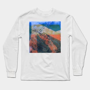 Mangrove Root Geometric Abstract Long Sleeve T-Shirt